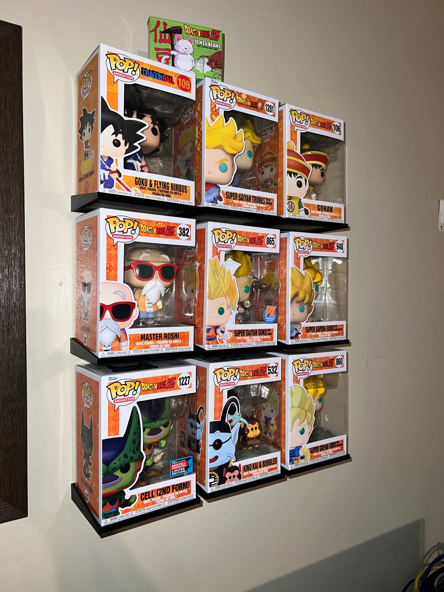 Funko POP Wall Mount - Display Shelf - Perfect for Collectors - Floating Shelf