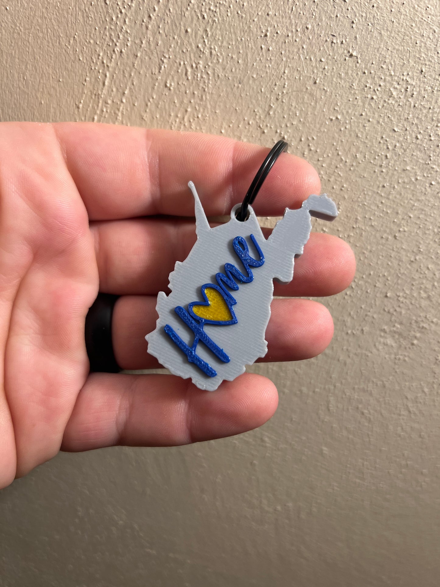 West Virginia Keychain 304