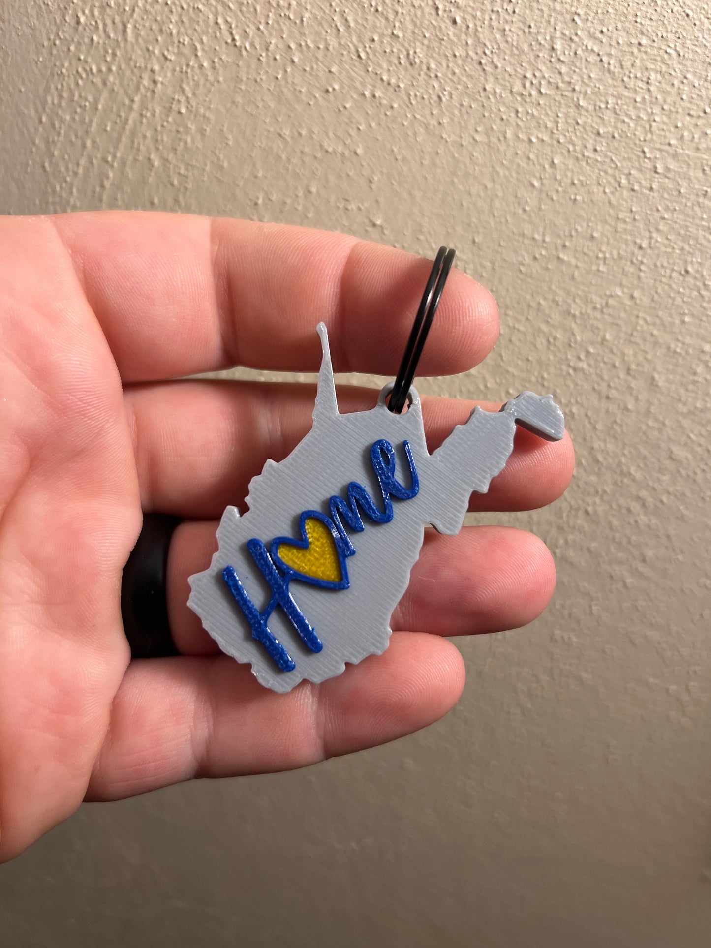 West Virginia Keychain 304
