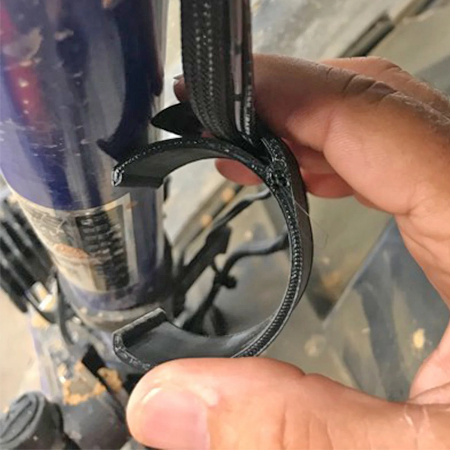 Roll Cage Wire Clamp - SXS, Jeep, Universal Pipe